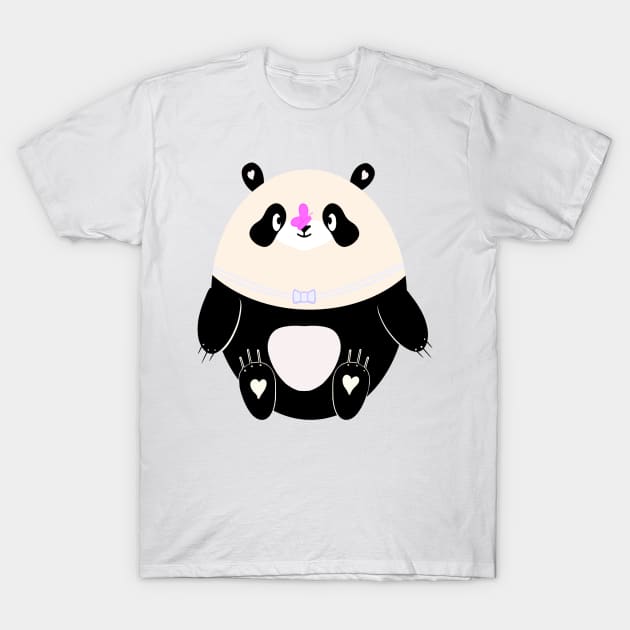 Cute panda T-Shirt by ngmx